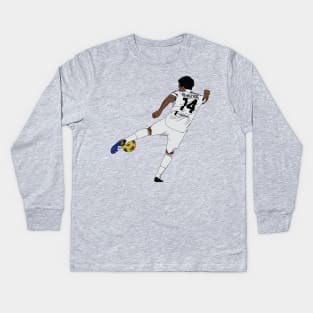 Weston McKennie Juve USA Kids Long Sleeve T-Shirt